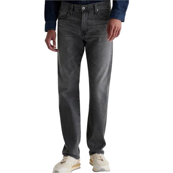 Adriano Goldschmied The Protege Straight Leg Jeans Denim Mid Rise Gray 34x34